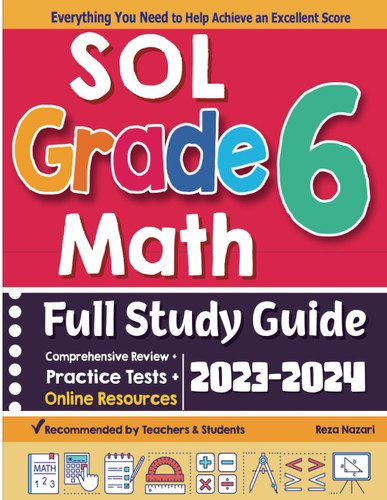 SOL Grade 6 Math Full Study Guide: Comprehensive Review