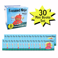 Focused Ninja Mini Books Classroom or Party Gift Set