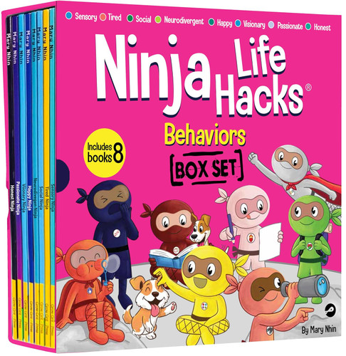 Ninja Life Hacks Behaviors 8 Book Box Set