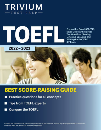 TOEFL Preparation Book 2022-2023: Study Guide with Practice Test