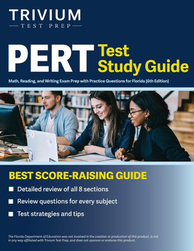 PERT Test Study Guide: Math Reading and Writing Exam Prep with