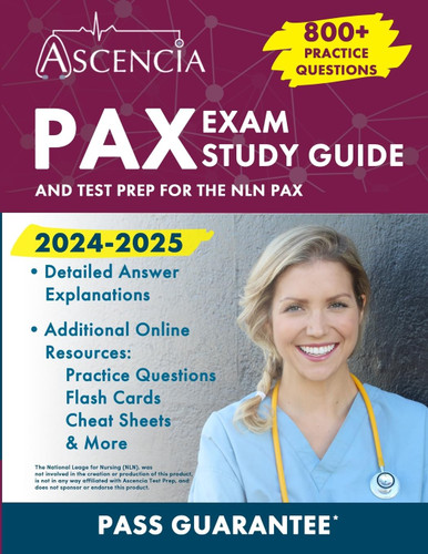 PAX Exam Study Guide 2024-2025: 800+ Practice Questions and Test Prep
