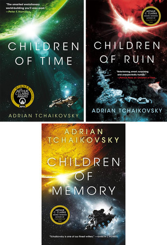 Children of Time 3-Book Set by Adrian Tchaikovsky