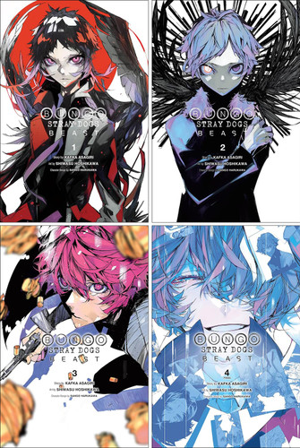 Bungo Stray Dogs: Beast Vol. 1-4 by Kafka Asagiri