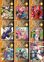 JoJo's Bizarre Adventure Part 5: Golden Wind Volume 1-9 Books