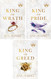 Kings of Sin 3 Books Series Vol.1-3. King of Wrath King of Pride King