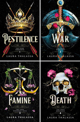 The Four Horsemen Series 4 Books Set. Pestilence War Famine Death
