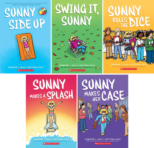 Sunny 5 Books Series. Sunny Side Up Swing it Sunny Rolls the Dice