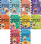 Diary of a Pug Series Set of 10 Books. Pug Blasts Off Pug's Snow Day