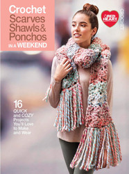 Crochet Scarves Shawls & Ponchos in a Weekend-From Lace Shawls to