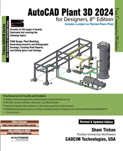AutoCAD Plant 3D 2024 for Designers