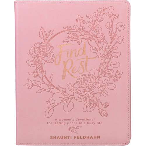 Find Rest Womens Devotional For Lasting Peace In A Busy Life - Pink