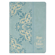 Christian Art Gifts Classic Journal Hope and A Future Jeremiah 29