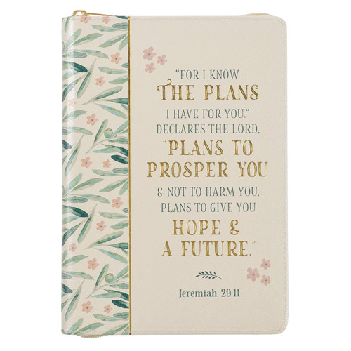 Classic Faux Leather Journal For I Know The Plans Jeremiah 29