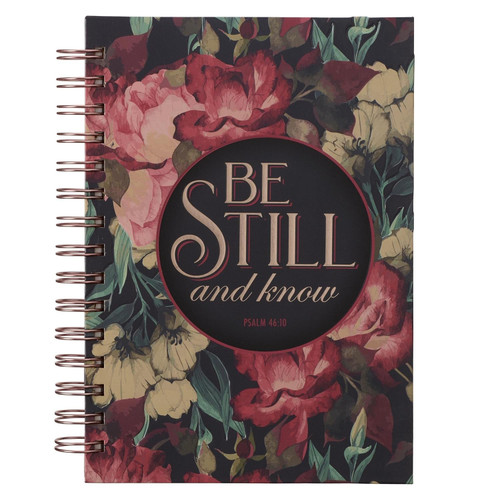 Christian Art Gifts Journal w/Scripture Be Still And Know Psalm 46