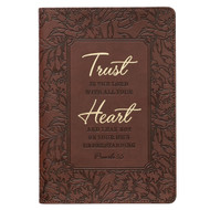 Christian Art Gifts Classic Journal Trust In The Lord Proverbs 3