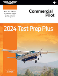 2024 Commercial Pilot Test Prep Plus plus software to study and