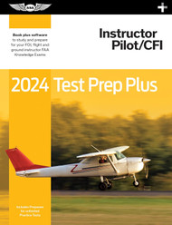 2024 Instructor Pilot/CFI Test Prep Plus plus software to study and