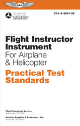 Flight Instructor Instrument Practical Test Standards for Airplane &