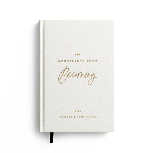 The Wordsearch Book: Becoming With Quotes & Scriptures