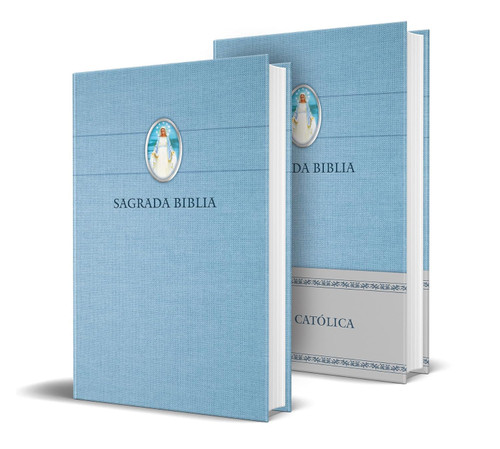 Biblia Catolica Sagrada Biblia Espanol Hardcover Blue