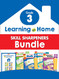 Evan-Moor Learning at Home Bundle Grade 3 4 Workbooks Downloadable
