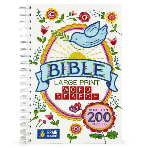 Large Print Bible Word Search Puzzle Book