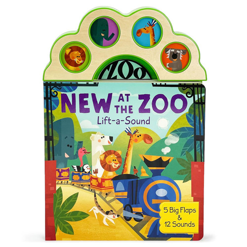 New at the Zoo (Lift-a-sound Board Book)