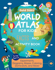 World Atlas: Activity and Fact Book for Kids Ages 5-9: Activities