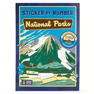 Sticker by Number America's National Parks - 12 Beautiful National