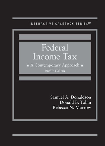 Federal Income Tax A Contemporary Approach