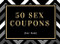 50 Sex Coupons: Adventurous Sex Vouchers For Him