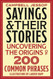 Sayings & Their Stories