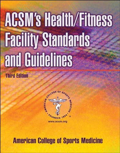 Acsm's Health/Fitness Facility Standards And Guidelines