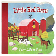 Little Red Barn - A First Lift-a-Flap Farm Board Book for Babies and