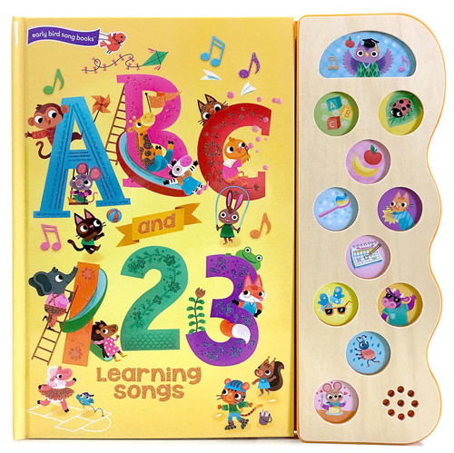 ABC & 123 Learning Songs: Interactive Children's Sound Book