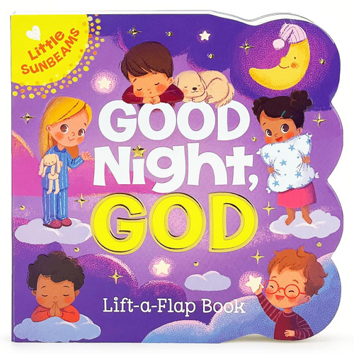 Good Night God - Lift-a-Flap Board Book Gift for Easter Basket