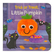 Trick Or Treat Little Pumpkin Finger Puppet Halloween Board Book Ages