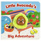 Little Avocado's Big Adventure Finger Puppet Board Book Ages 1-4