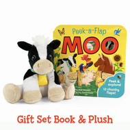 Moo Peek-a-Flap Gift Set