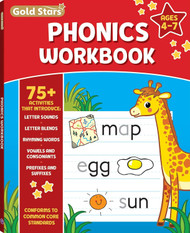 Phonics Workbook for Ages 4-7 with 75+ Activities Letter Sounds