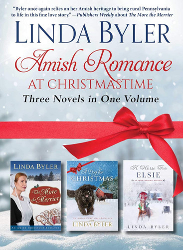 Amish Romance at Christmastime: Three Novels in One Volume