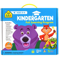 School Zone - Kindergarten Full Learning Program - Ages 5-6 Workbooks