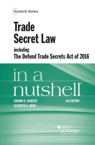 Trade Secret Law including the Defend Trade Secrets Act of 2016 in a