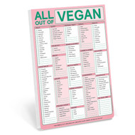 Knock Knock All Out Of Grocery List Note Pad