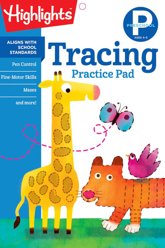 Preschool Tracing (Highlights Learn on the Go Practice Pads)