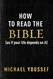 How to Read the Bible (as If Your Life Depends on It)