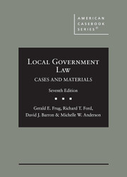 Local Government Law Cases and Materials