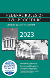 Federal Rules of Civil Procedure and Selected Other Procedural