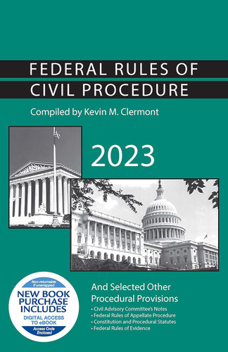 Federal Rules of Civil Procedure and Selected Other Procedural